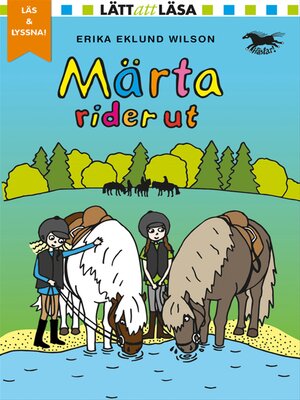 cover image of Märta rider ut